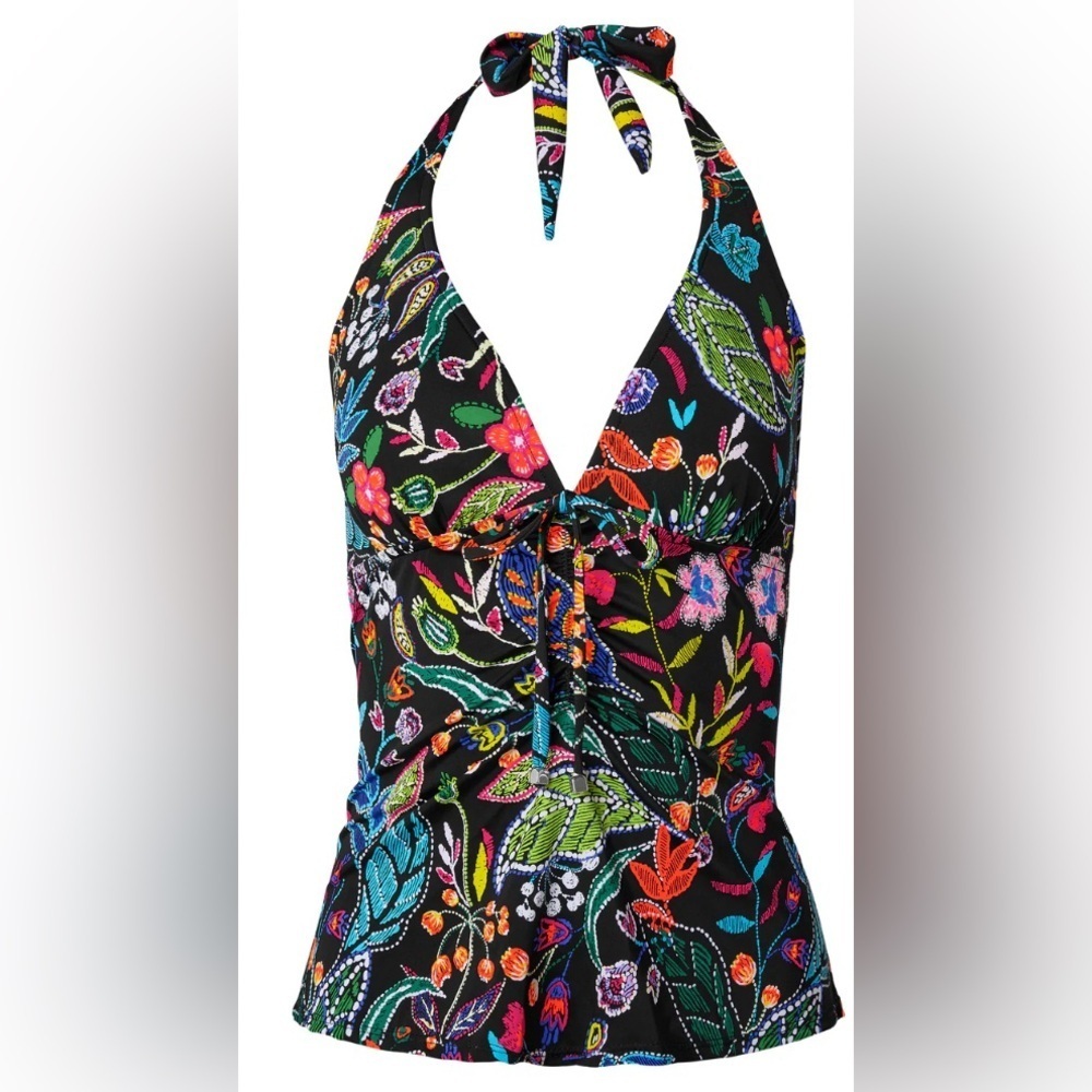 Venus - NEW- Julie Halter Tankini. Size 10. COLOR: Midnight Elegance MEG